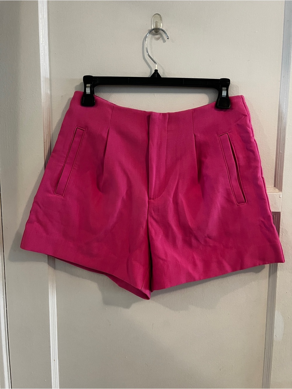 a new day Bright Hot Pink High-Rise Tailored Shorts